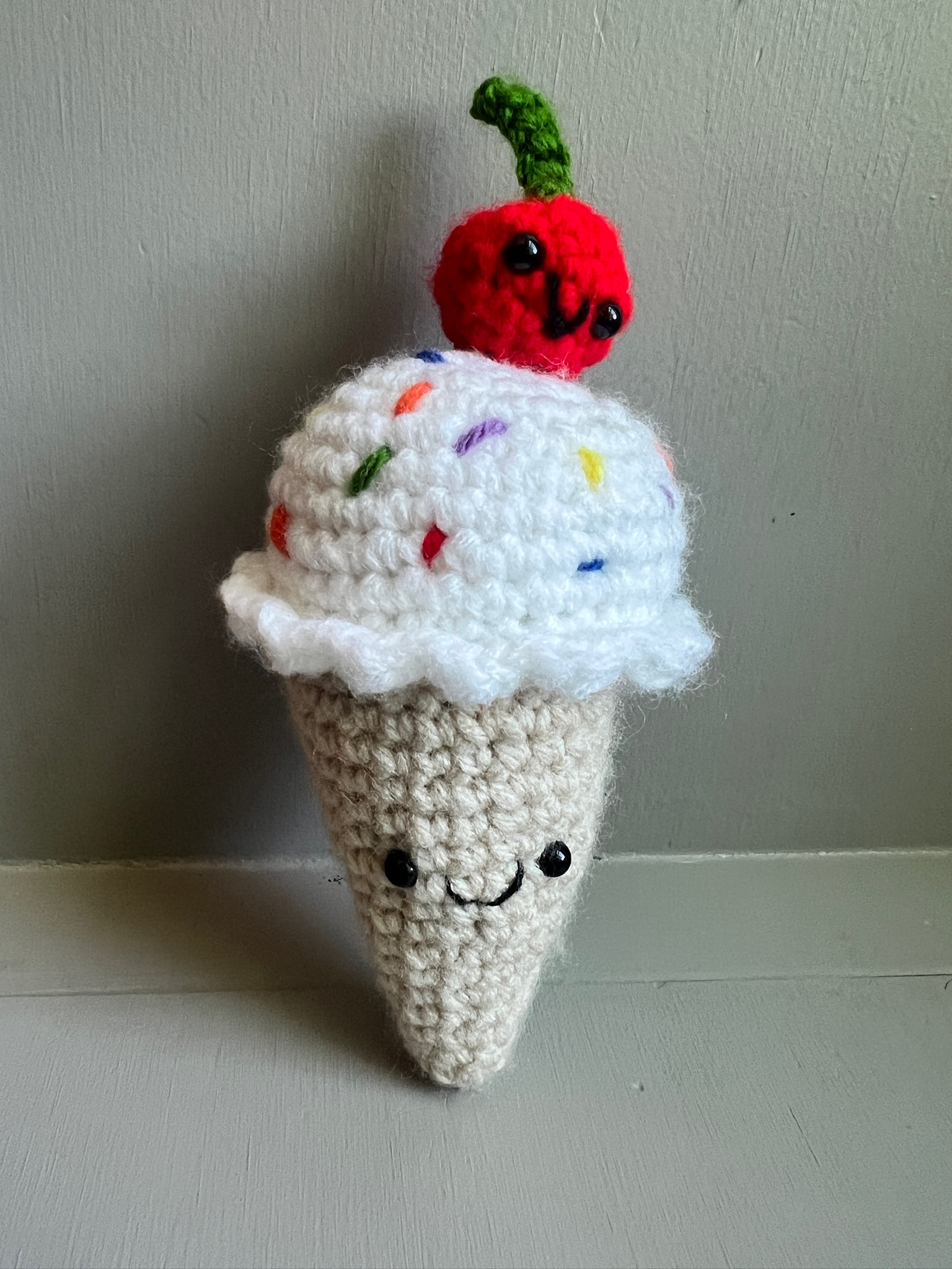 Vanilla Ice Cream Cone
